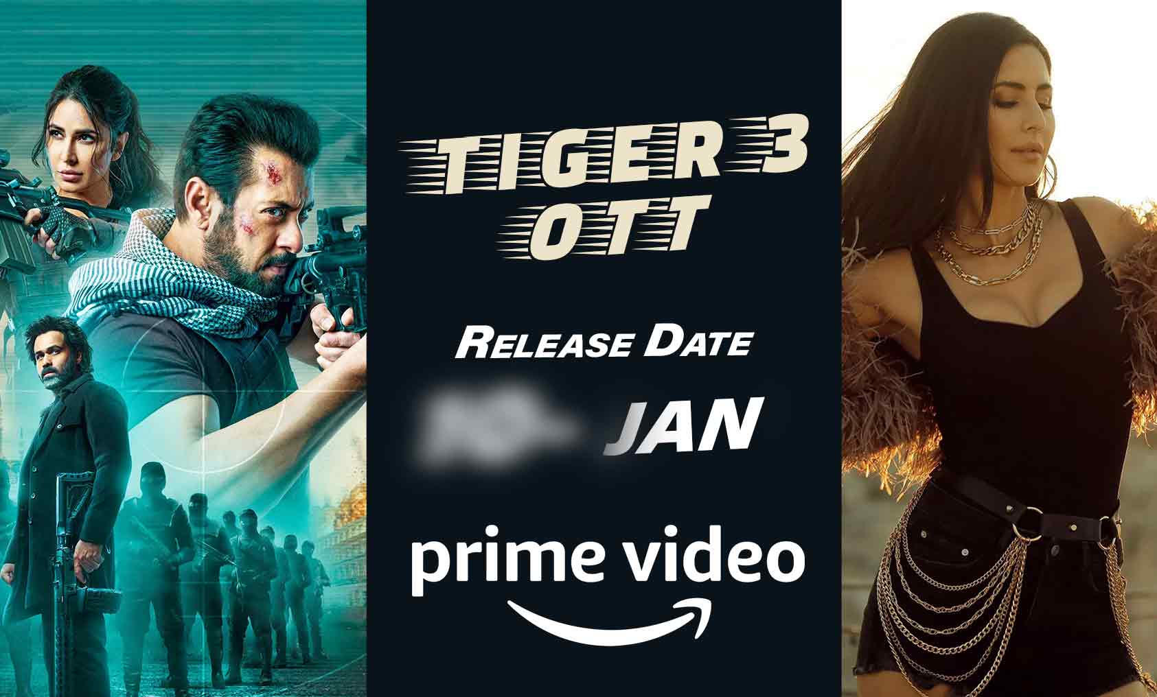 Tiger 3 Ott Release Date : सलमान खान, कैटरीना कैफ की फिल्म को कहां और कब देखें?